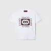 GUCCI GUCCI T-SHIRT AUS BAUMWOLLJERSEY MIT PRINT