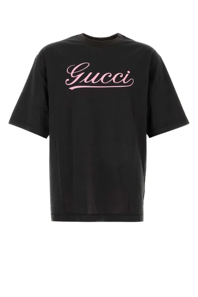 Gucci T-shirt In Black