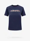 Gucci T-shirt In Blue