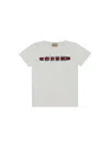 Gucci Branded-print Short-sleeved Cotton-jersey T-shirt 6 Months - 3 Years In New White/mc