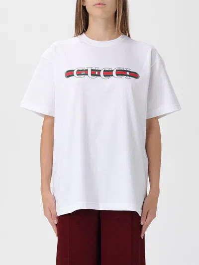 Gucci T-shirt  Damen Farbe Weiss In White