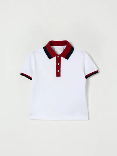 Gucci Babies' T-shirt  Kinder Farbe Weiss In White