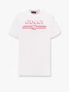 Gucci Logo Printed T-shirt In White