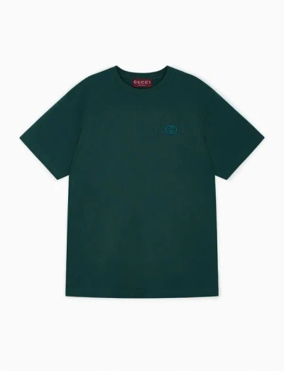GUCCI GUCCI T-SHIRT IN COTTON WITH LOGO