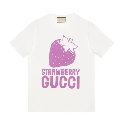 Pre-owned Gucci T-shirt 'ivory' | Cream | Men's Size Xl In White