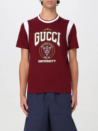 Gucci T-shirt Men Red