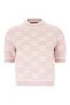 Gucci 'gg' Sweater In Pink