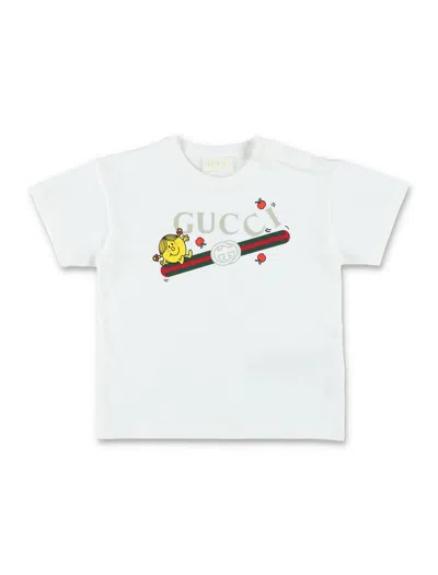 Gucci Kids' T-shirt Stampa In White