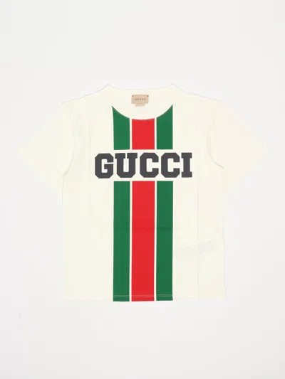 Gucci Kids' T-shirt T-shirt In Bianco