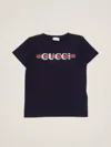 Gucci T-shirt T-shirt In Black