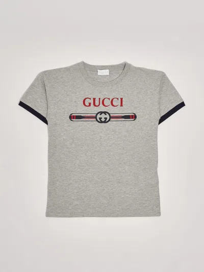 Gucci Kids' T-shirt T-shirt In Gray