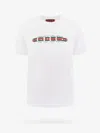 Gucci Printed Cotton Jersey T-shirt In White