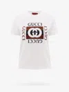 Gucci Interlocking G Printed Cotton T-shirt In White