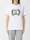 Gucci Interlocking G Cotton Jersey T-shirt In White