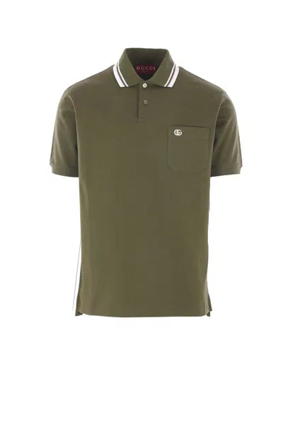 Gucci T-shirts And Polos In Green