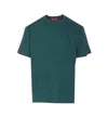 Gucci Crewneck Short Sleeve T-shirt Regular Fit In Green