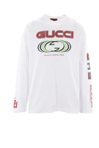 GUCCI GUCCI T-SHIRTS AND POLOS