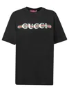 Gucci New 70s Cotton T-shirt In Black