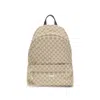 Gucci Tag Backpack  Beige