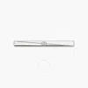 Gucci Tag Diagonal Interlocking G Tie Bar - Ybf774034001 In Silver Tone