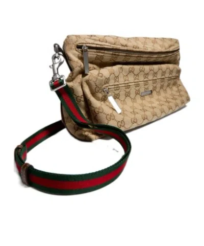 Gucci Tag Medium Crossbody Bag In Brown