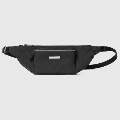 Gucci Tag Small Belt Bag In Black