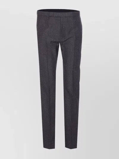 Gucci Tailored Regular Fit Trousers Front Pleats In Multi