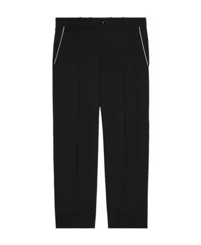 Gucci Tailored Tapered-leg Trousers In Black