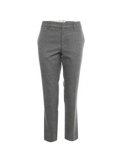 Pre-owned Gucci Tailored Trousers In Gray