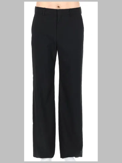 Gucci Tailored Trousers In Polyester Wool Blend In Black