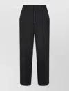 Gucci Tailored Trousers Textured Fabric In Black