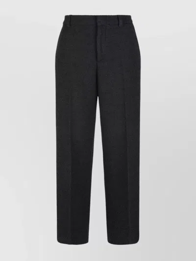 GUCCI TAILORED TROUSERS TEXTURED FABRIC
