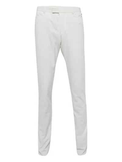 Pre-owned Gucci Tailored Trousers In White