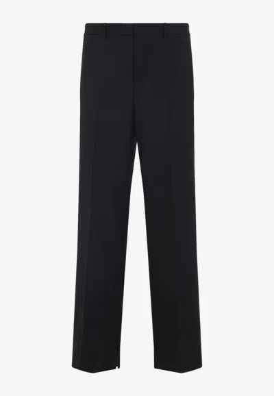 Gucci Tailored Wool Pants In Black