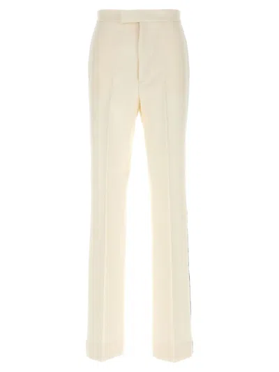 Gucci Tailored Wool Pants In Neutral