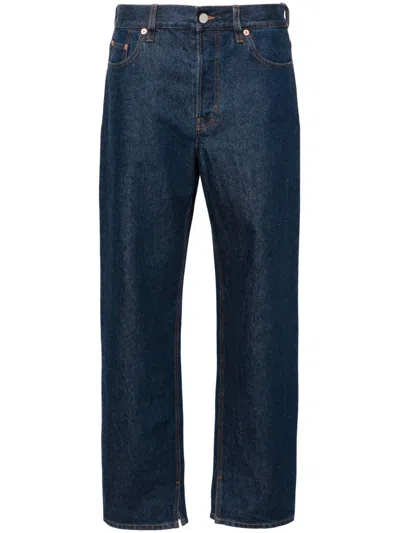 Gucci Blue Tapered-leg Jeans