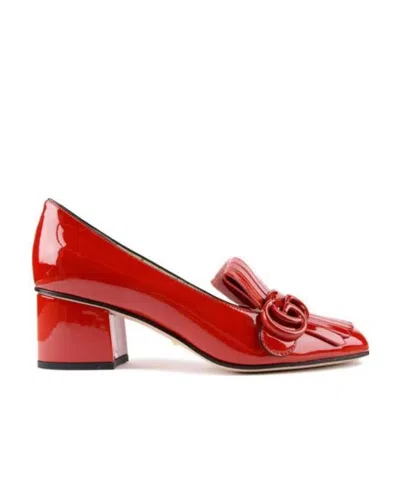 Gucci Tassel Detail High Heels In Red