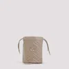 Gucci Taupe Gg Marmont Small Bucket Bag