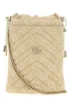 Gucci Small Marmont Bucket Bag With Chain Strap In Multi