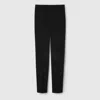 Gucci Techinical Panama Pant In Black