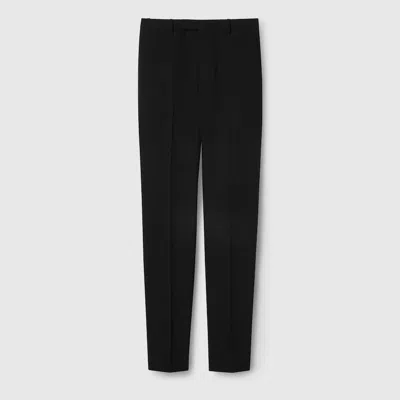 Gucci Techinical Panama Pant In Black