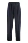Gucci Men's Technical Fabric Pants In Blue