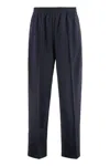 Gucci Men's Technical Fabric Pants In Blue