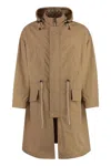 Gucci Men's Technical Fabric Parka