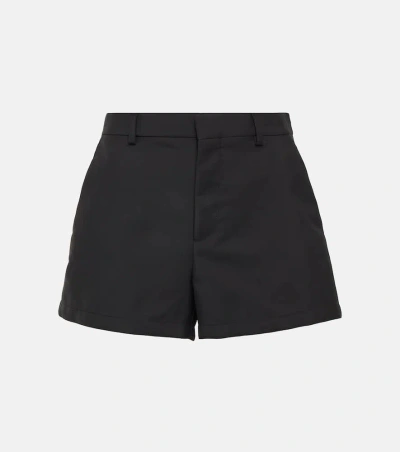 Gucci Technical Gabardine Shorts In Black