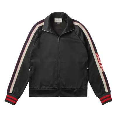 Pre-owned Gucci Technical Jersey Jacket 'black' | Men's Size Xs