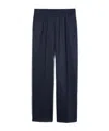 Gucci Men's Technical Fabric Pants In Blue