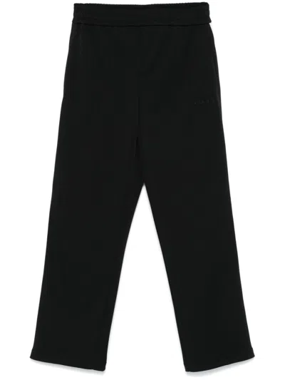Gucci Technical-jersey Track Pants In Black