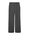 Gucci Women Technical Panama Trousers In Black