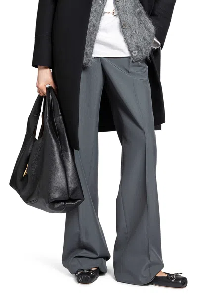 Gucci Technical Panama Pants In Gray